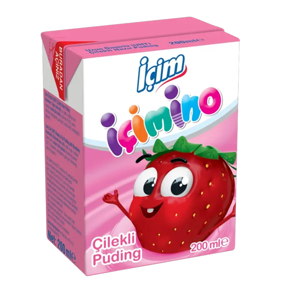 İÇİMİNO ÇİLEKLİ PUDİNG