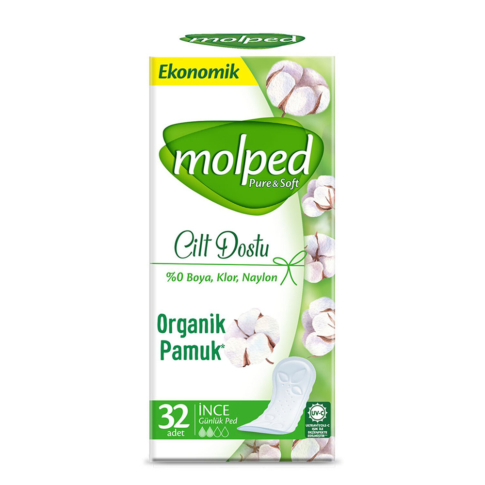 MOLPED PURE&amp;SOFT GÜNLÜK PED 32'LI