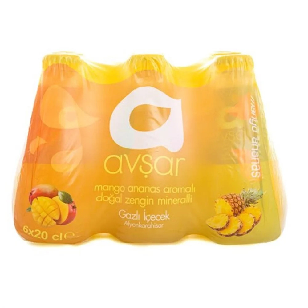 AVŞAR MANGO -ANANAS MADEN  SUYU 6 LI