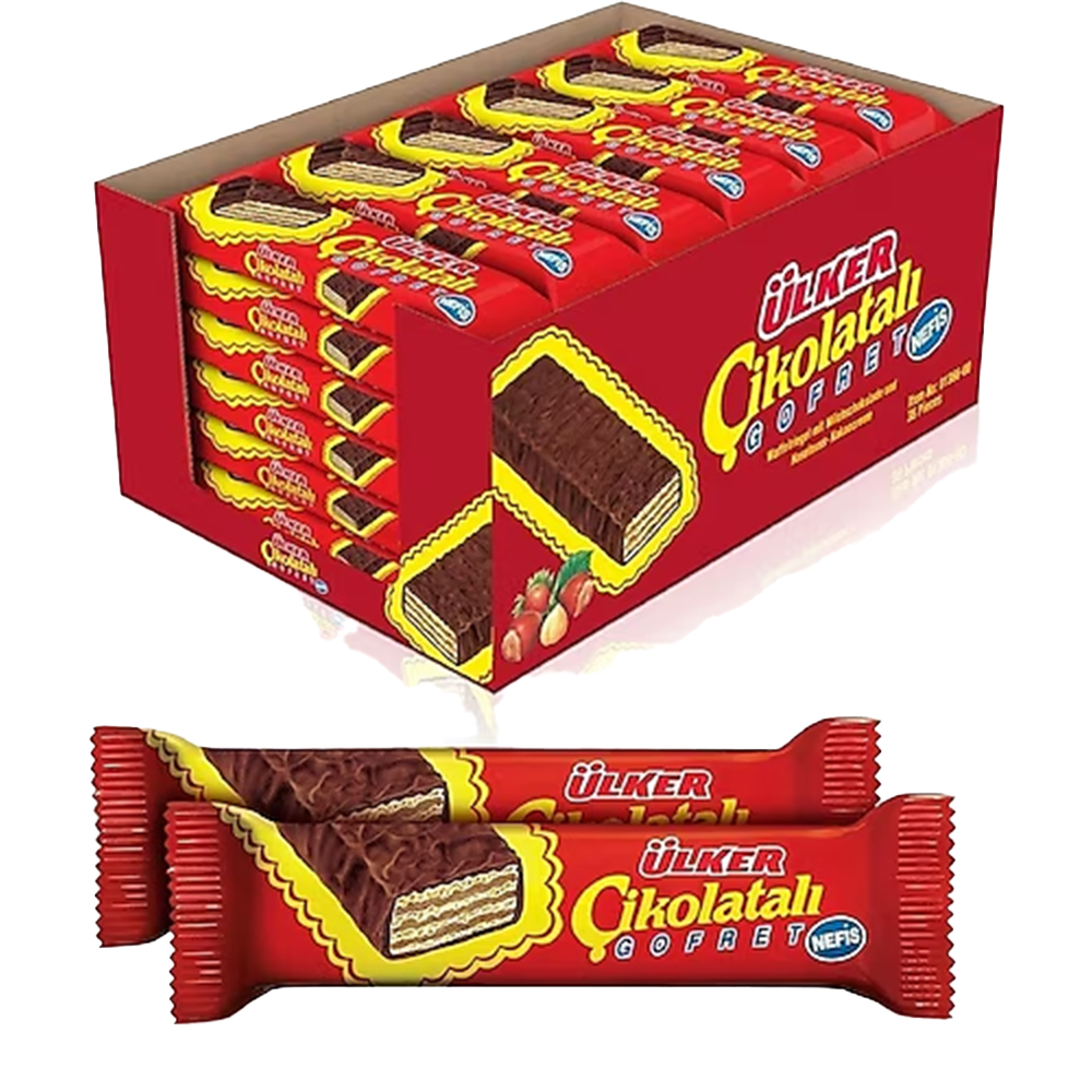 ÜLKER ÇİKOLATALI GOFRET 4X