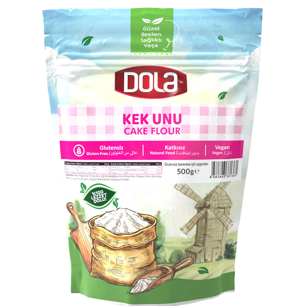 DOLA GLUTENSİZ KEK PASTA UNU