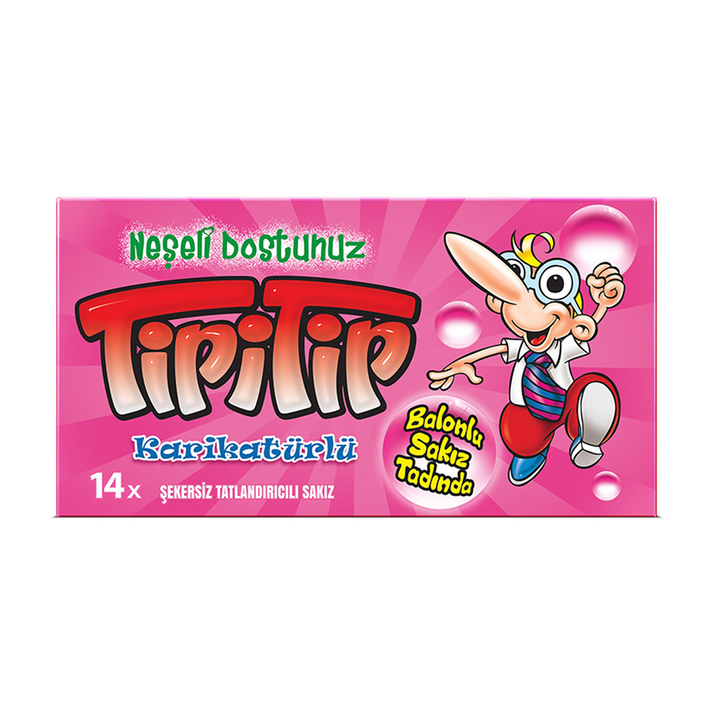TİPİTİP KARIŞIK MEYVE AROMALI SAKIZ