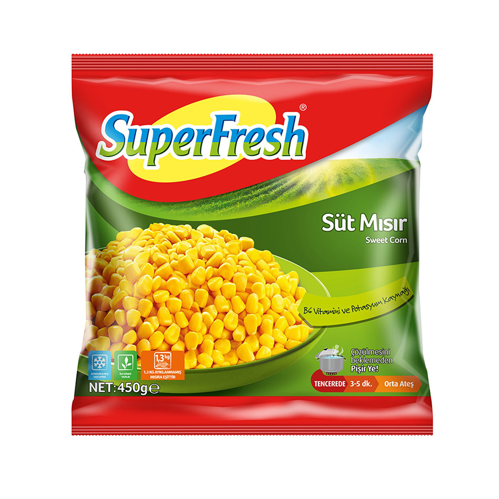 SUPERFRESH DONDURULMUŞ MISIR