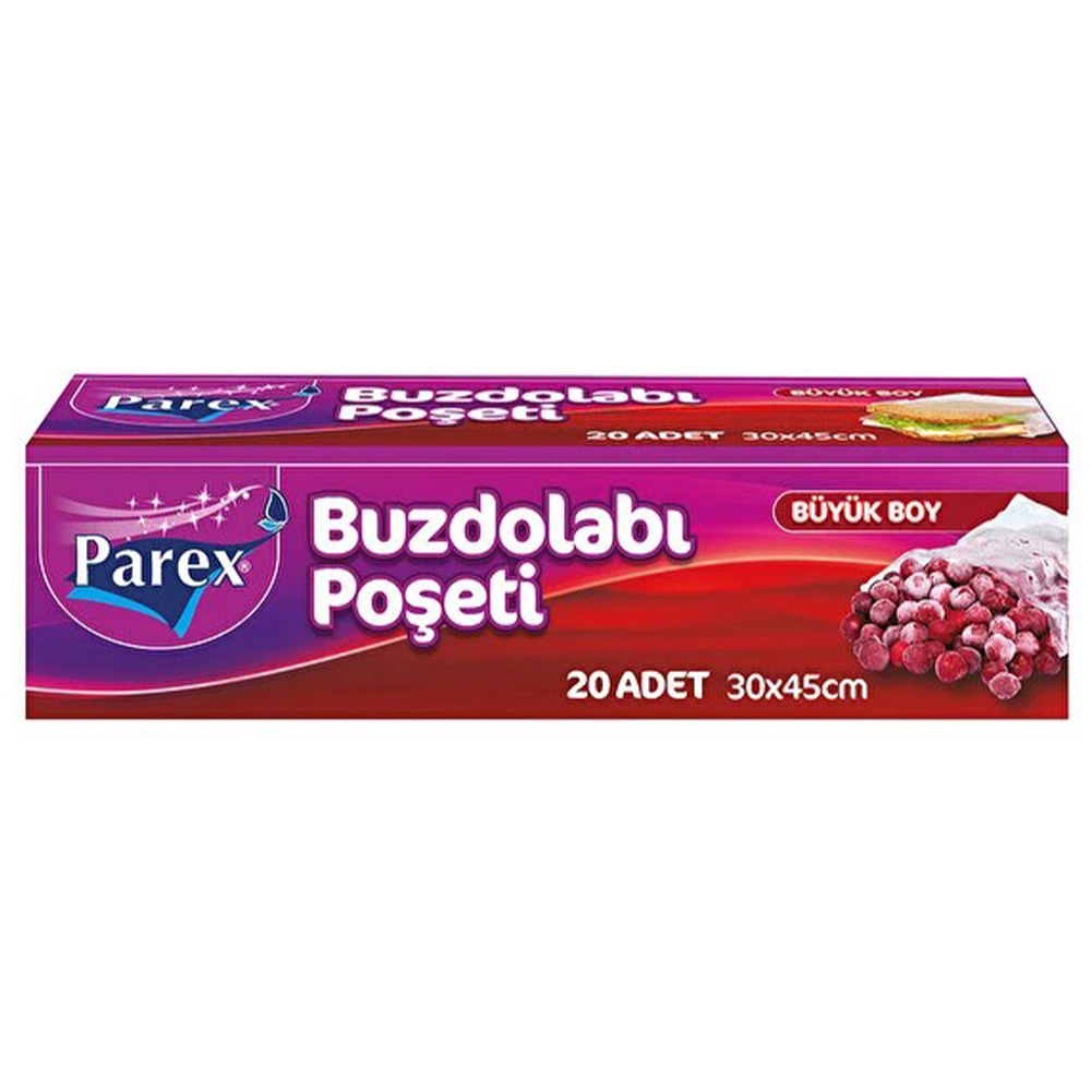 PAREX BUZDOLABI POŞET BÜYÜK BOY 20 Lİ