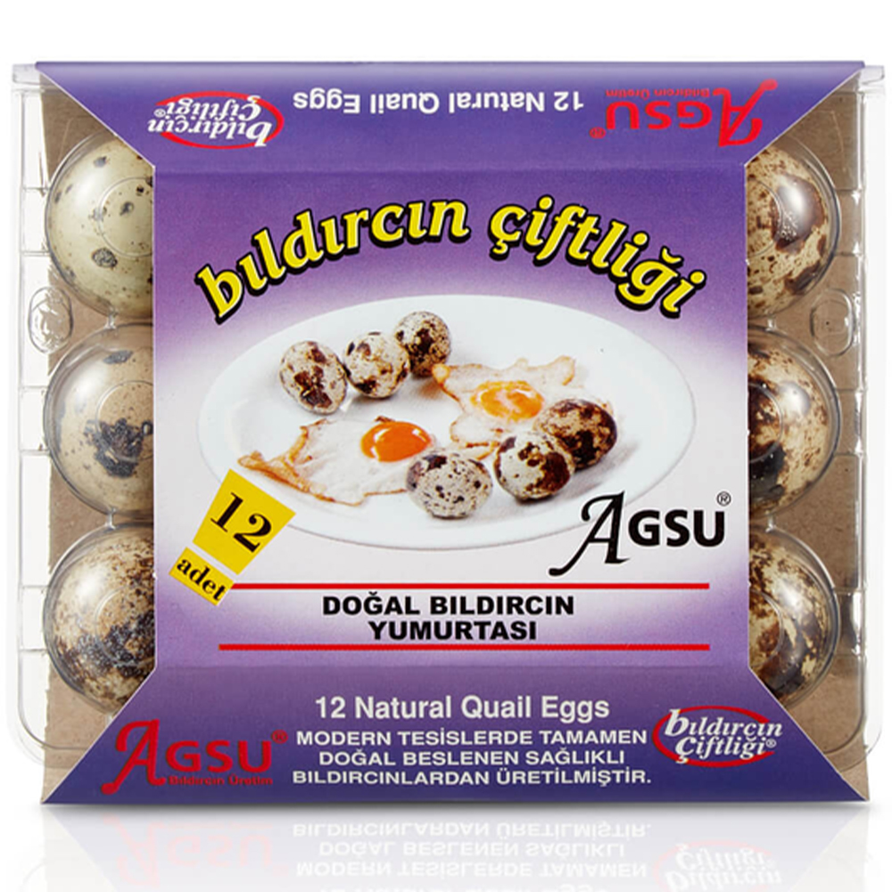 AGSU BILDIRCIN YUMURTASI 12 Lİ