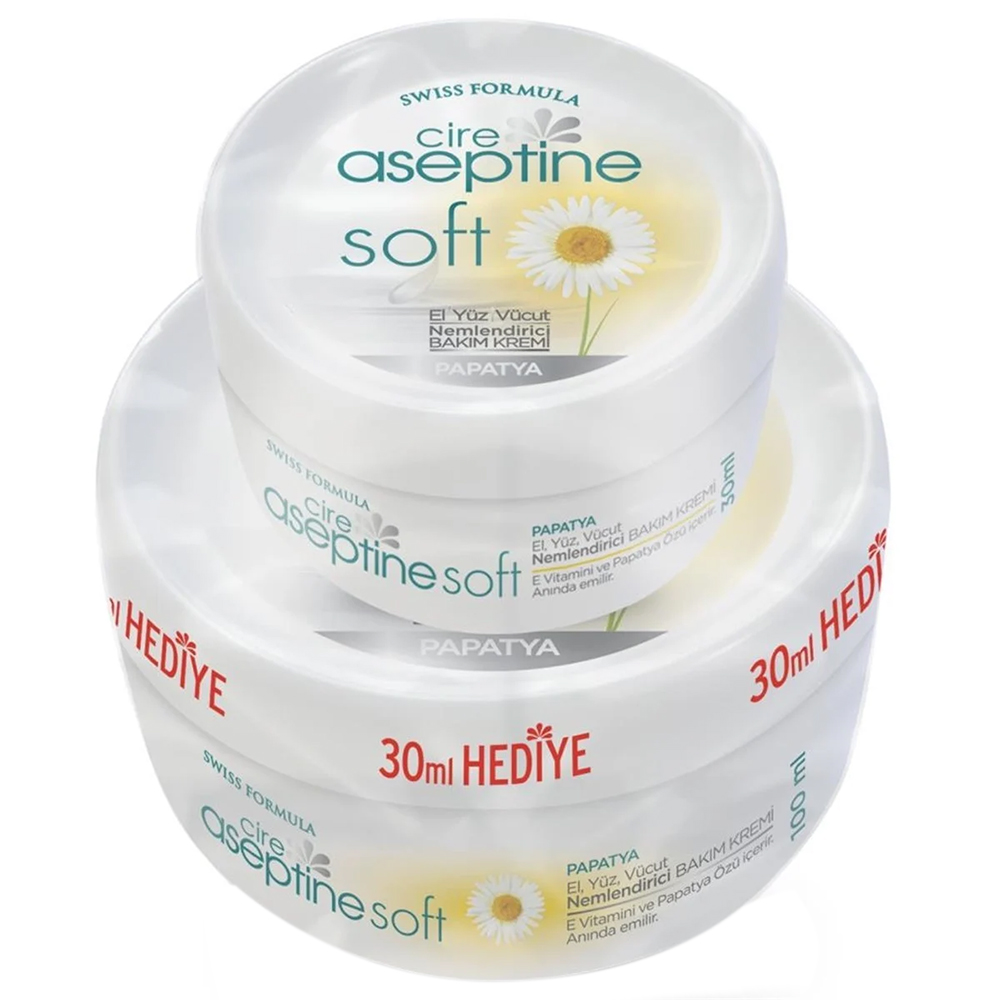 CİRE ASEPTİNE SOFT EL KREMİ PAPATYA