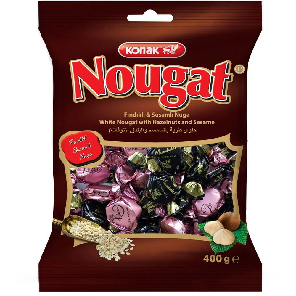 KONAK NOUGAT FINDIKLI&amp;SUSAMLI NUGA