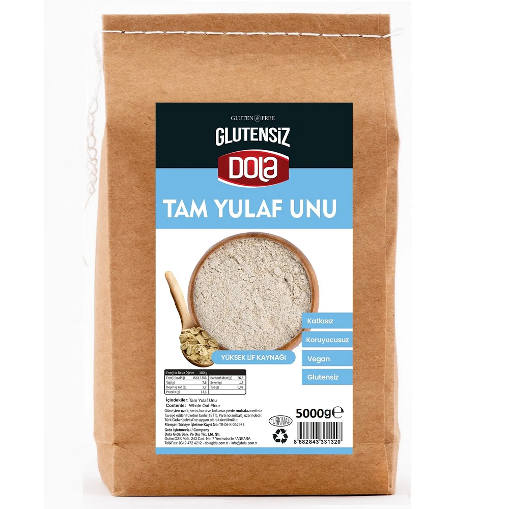 DOLA GLUTENSİZ YULAF UNU