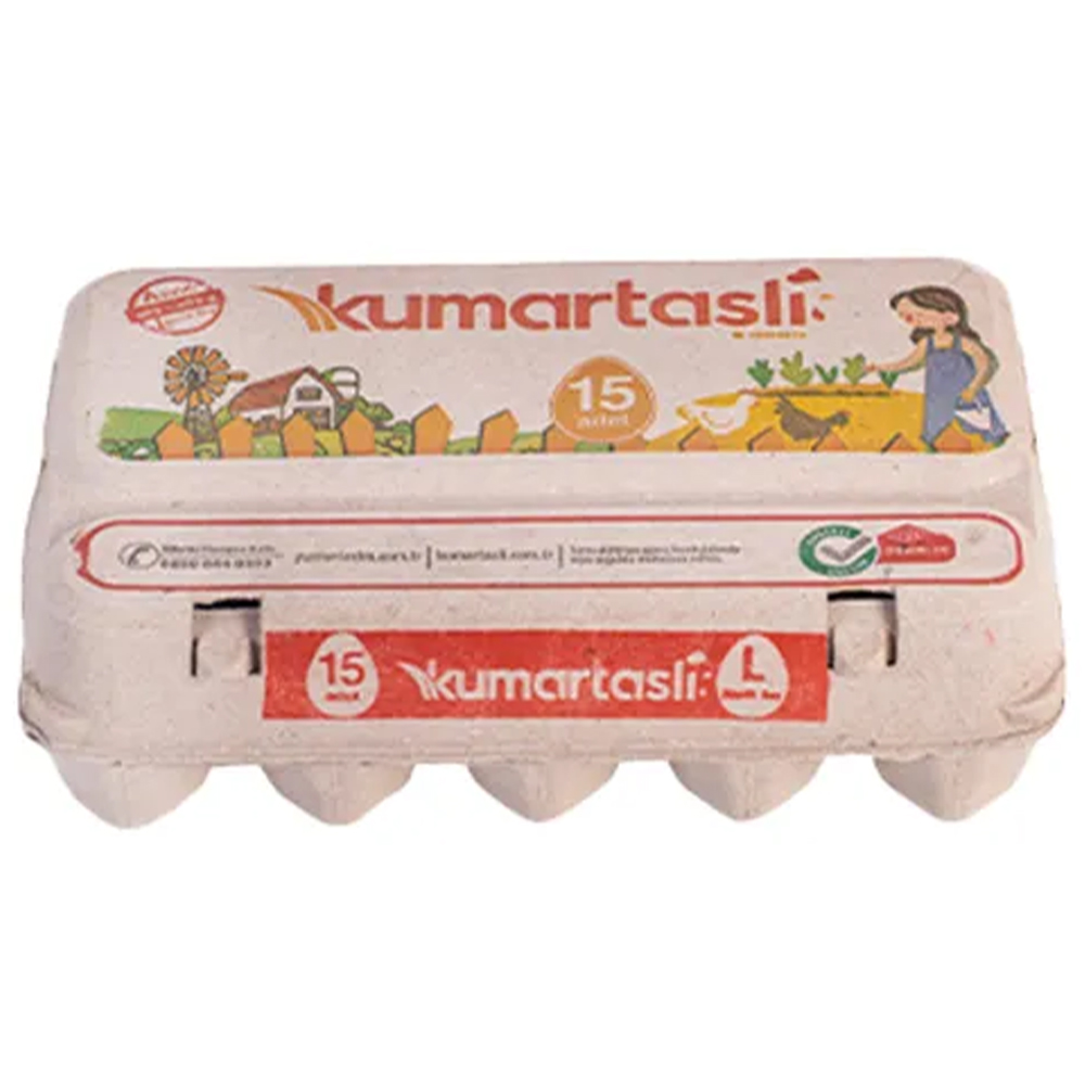 KUMARTAŞLI L 15 Lİ YUMURTA