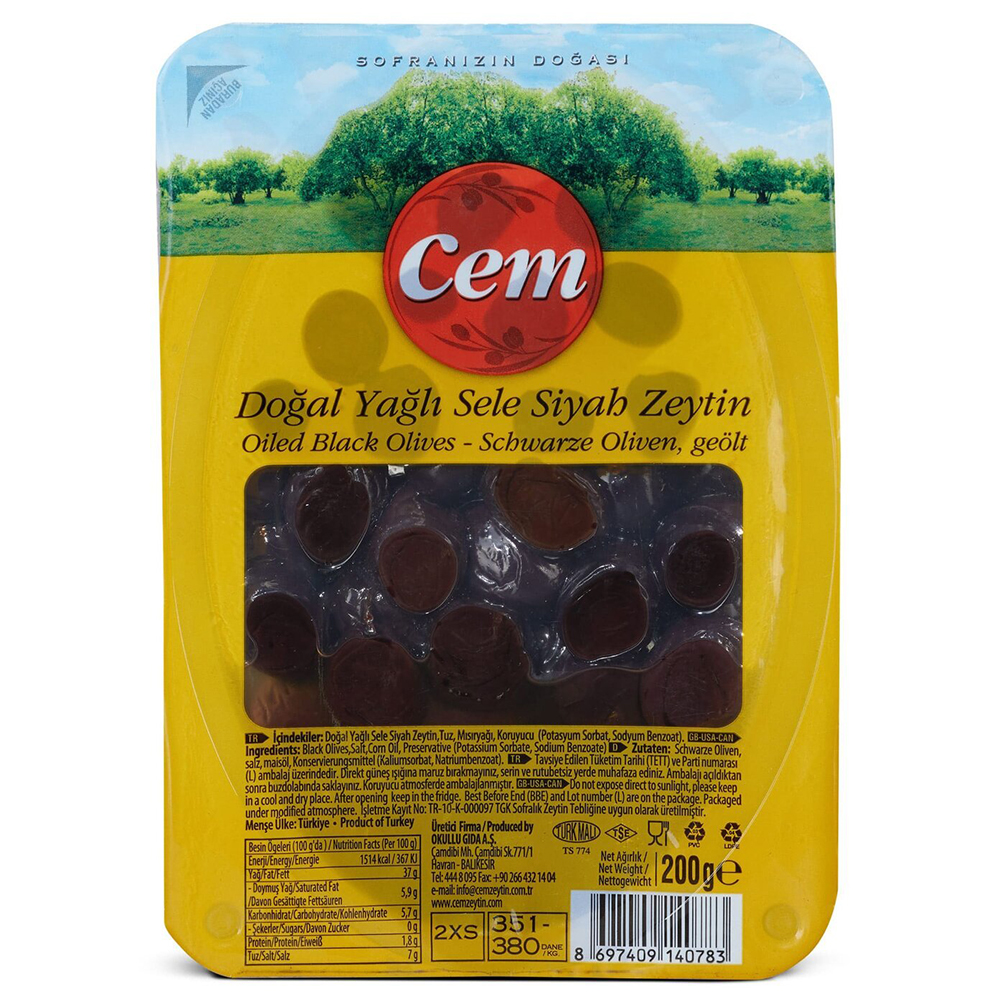 CEM VAKUMLU SİYAH ZEYTİN 351-380