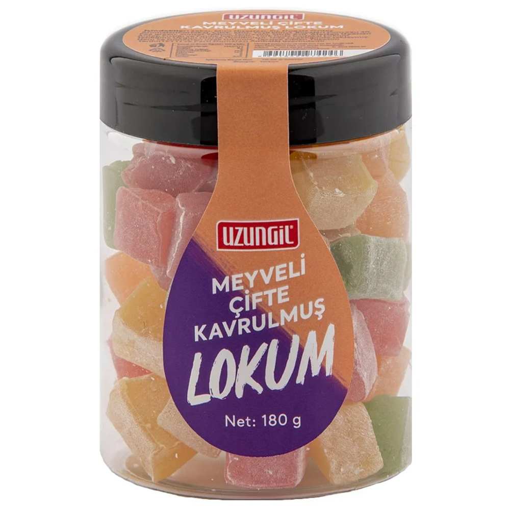 UZUNGİL MEYVE AROMALI ÇİFTE KAVRULMUŞ LOKUM