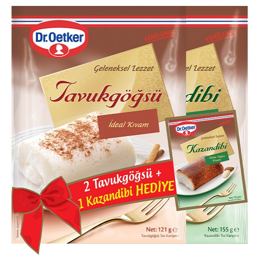 DR. OETKER 2 TAVUKGÖĞSÜ + KAZANDİBİ HEDİYE