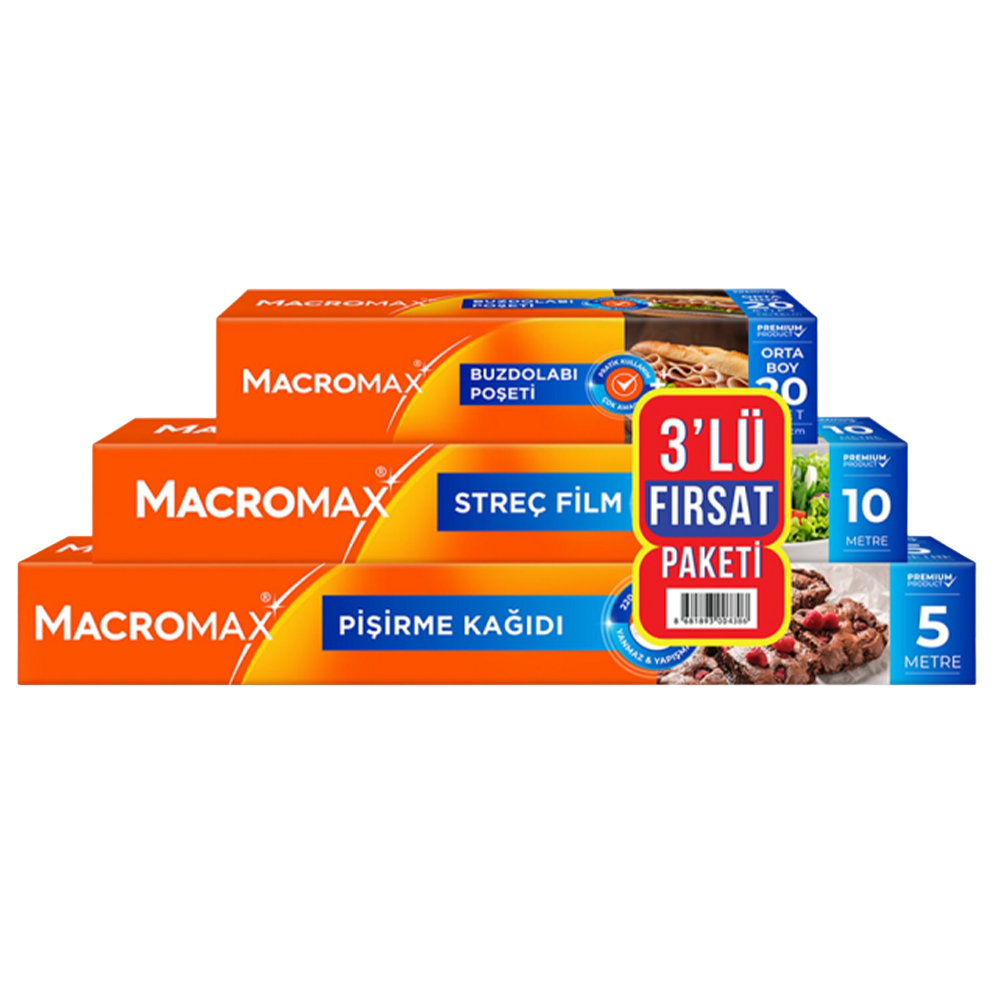 MACROMAX FIRSAT PAKETİ 3' LÜ