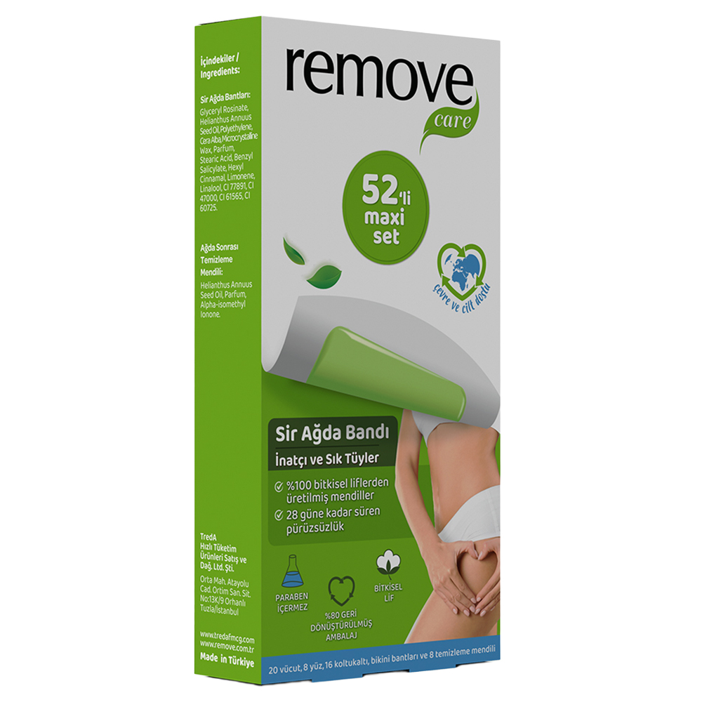 REMOVE CARE  MAXİ SET 52'Lİ