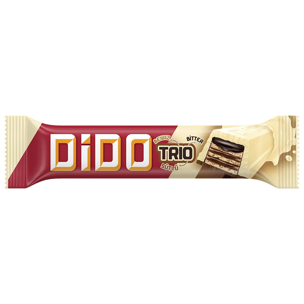 ÜLKER DİDO TRİO BEYAZ ÇIK.GOFRET