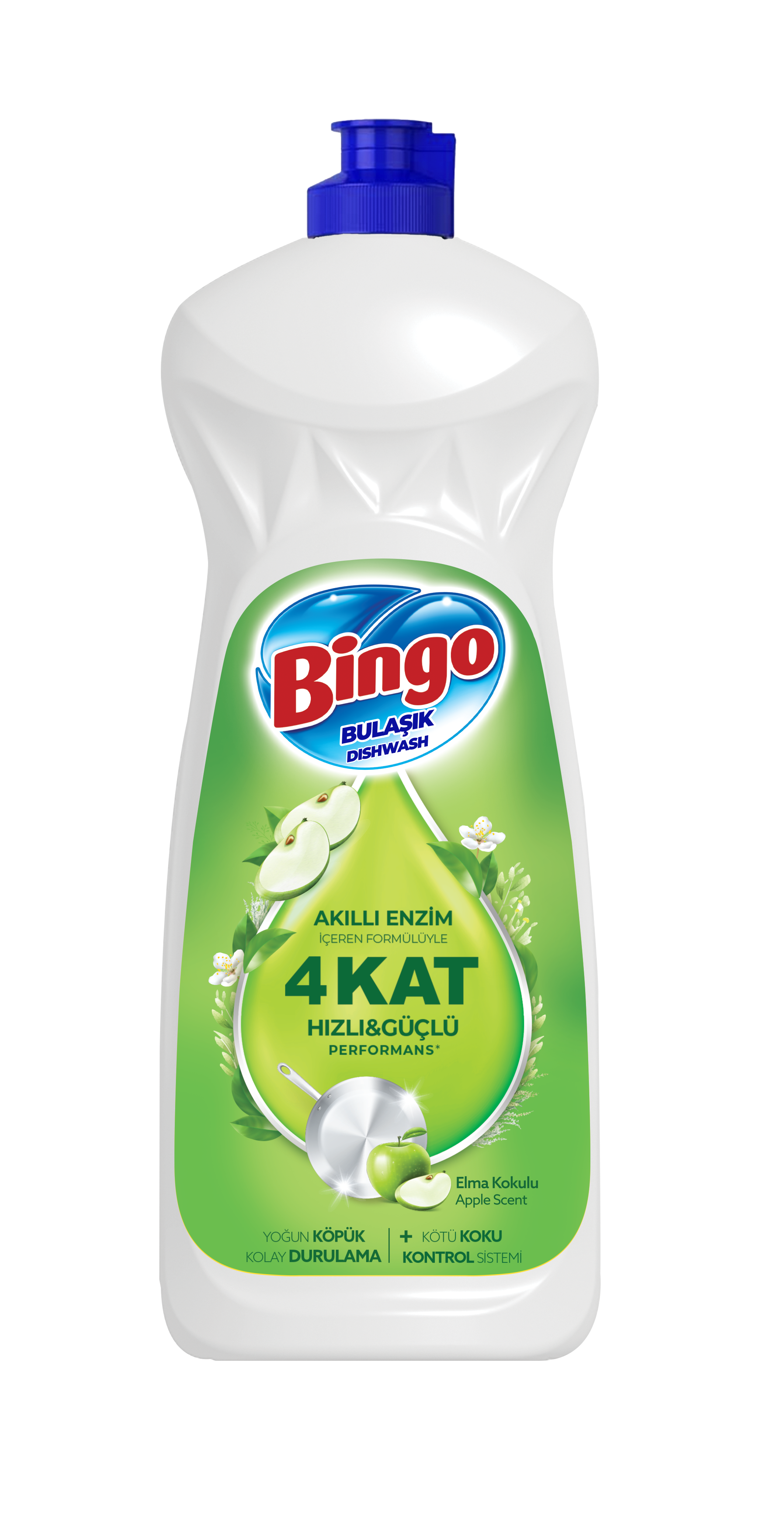 BİNGO BULAŞIK DETERJANI ELMA 1500 ML