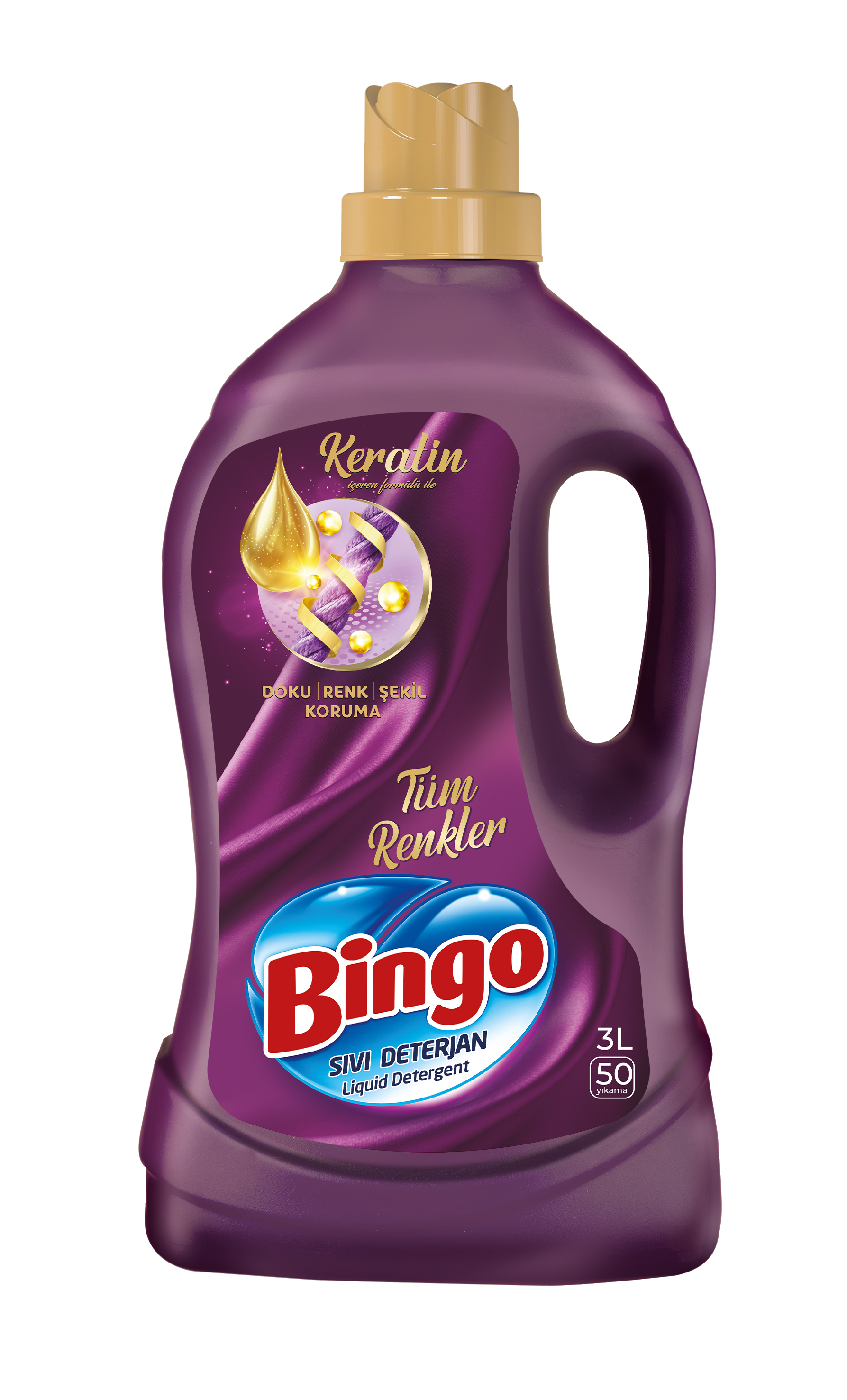 BİNGO SIVI DETERJAN TÜM RENKLER ONARAN KORUMA