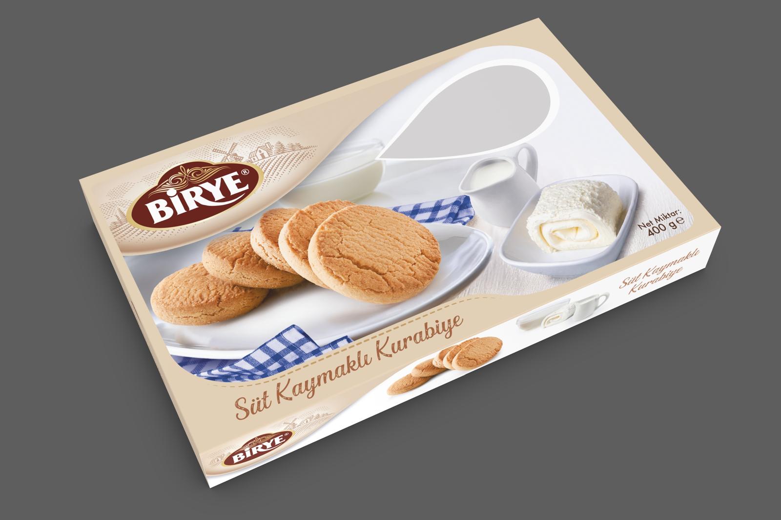 BİRYE SÜT KAYMAKLI KURABİYE 400 G