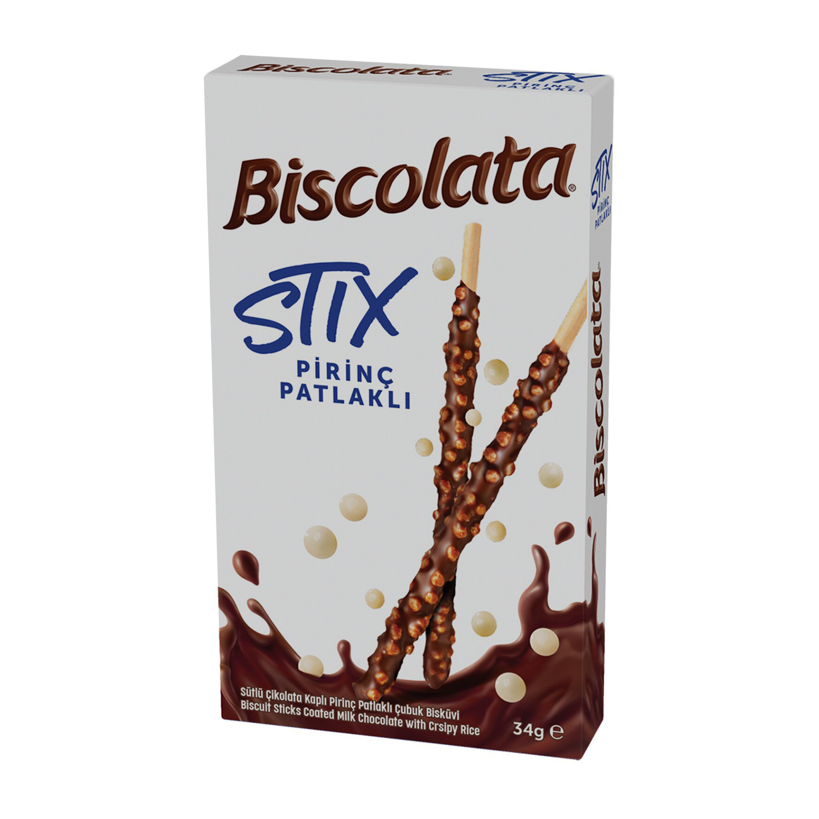 BİSCOLATA STİX PRİNÇ  PATLAKLI