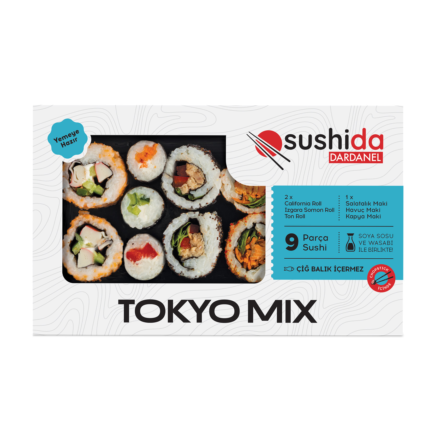 DARDANEL SUSHİDA TOKYO MIX 190G