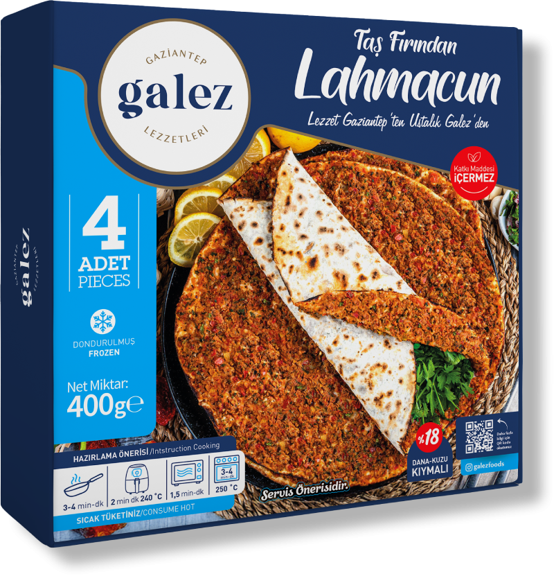 GALEZ DONDURULMUŞ LAHMACUN 400 G