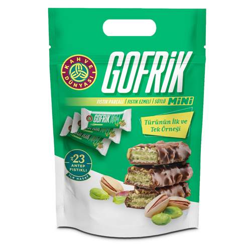 KAHVE DÜNYASI MİNİ GOFRİK ZİPPER POŞET