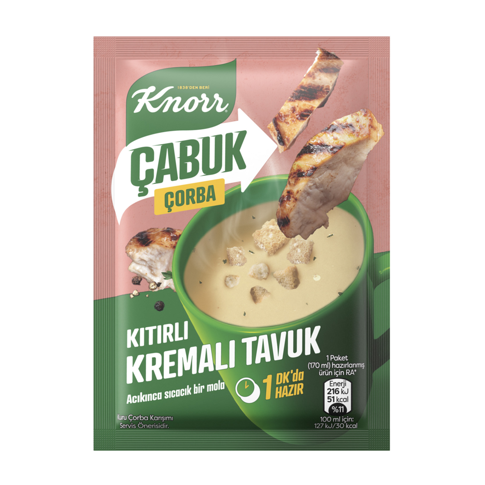KNORR KREMALI TAVUK ÇORBASI