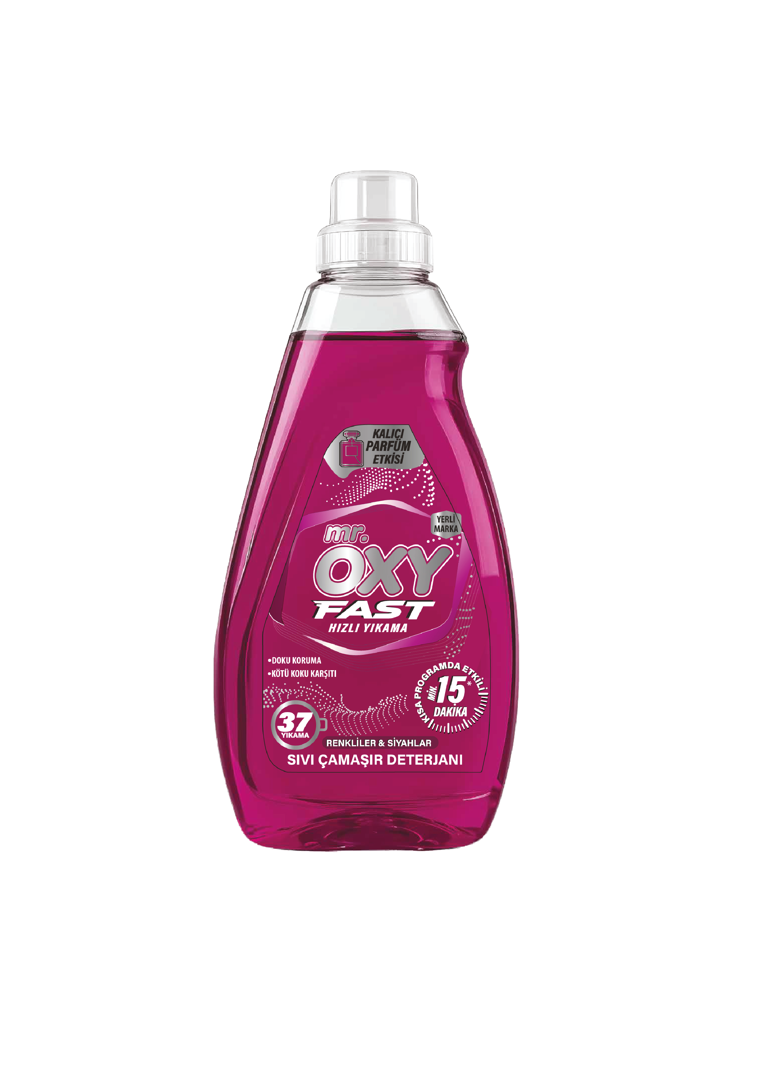 MR OXY FAST SIVI ÇAM DET.RENK.VE SİYAH 1480 ML