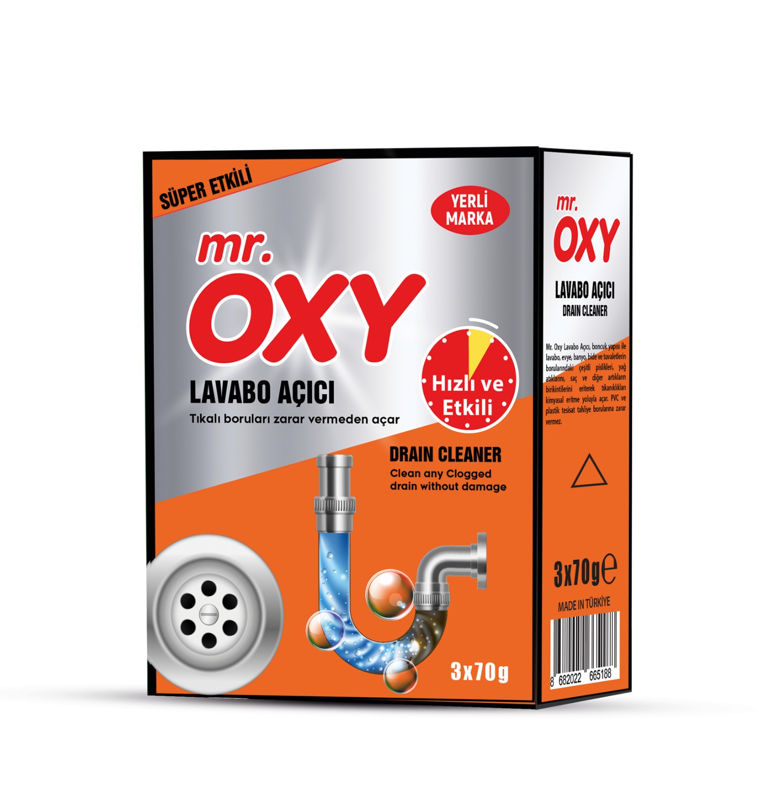 MR OXY LAVABO AÇICI  3 X