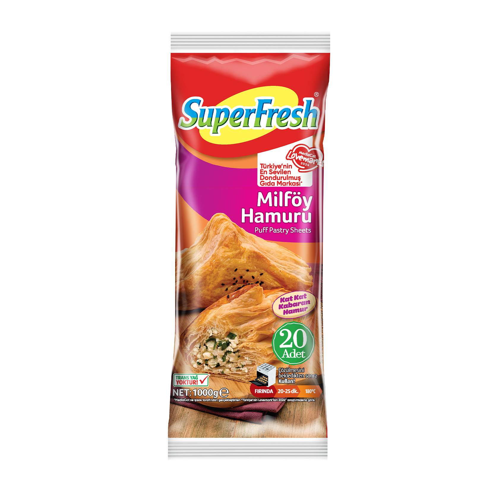 SUPERFRESH MİLFÖY HAMURU