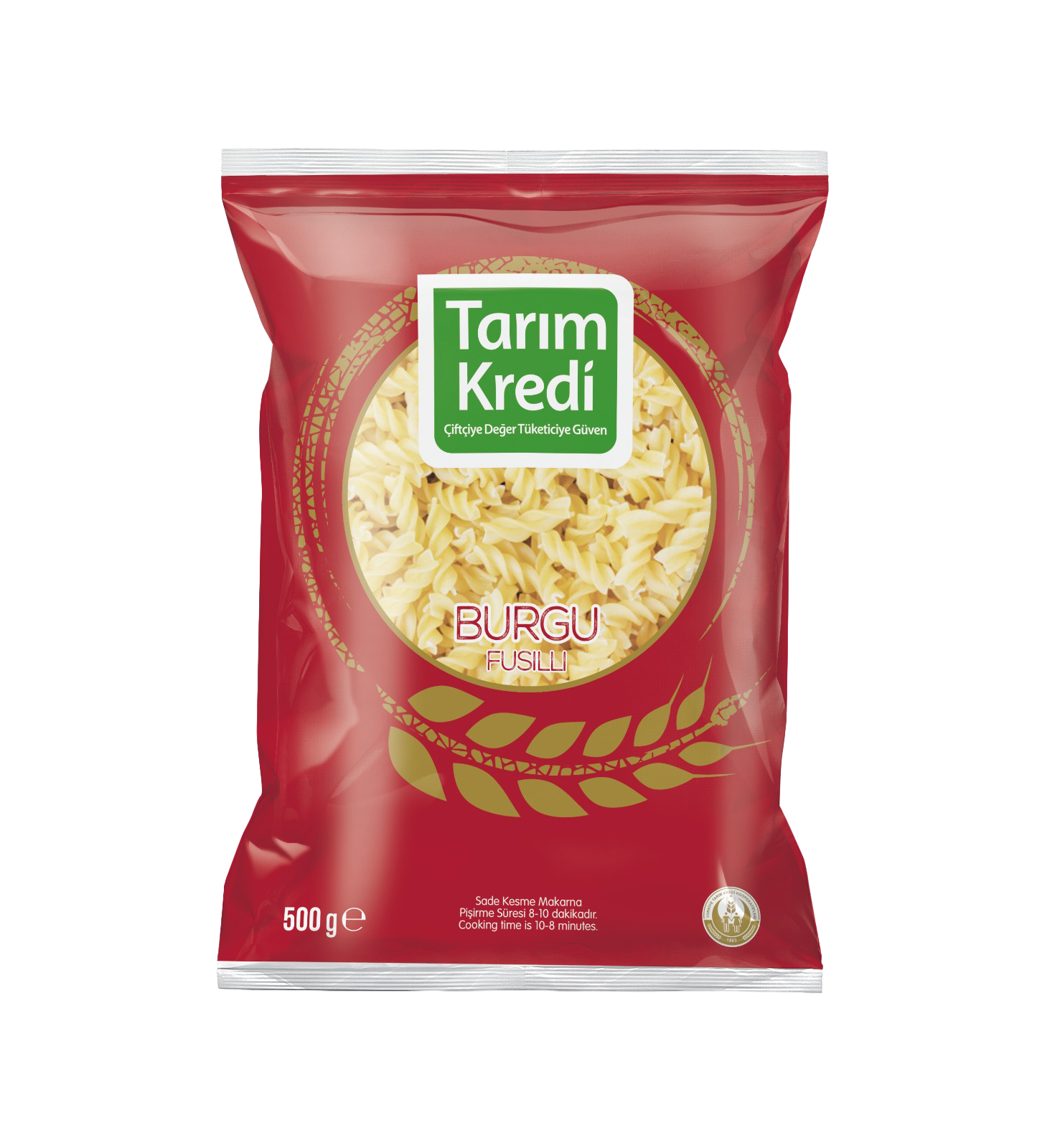 TARIM KREDİ KALIN BURGU (FUSİLLİ) MAKARNA 500 G