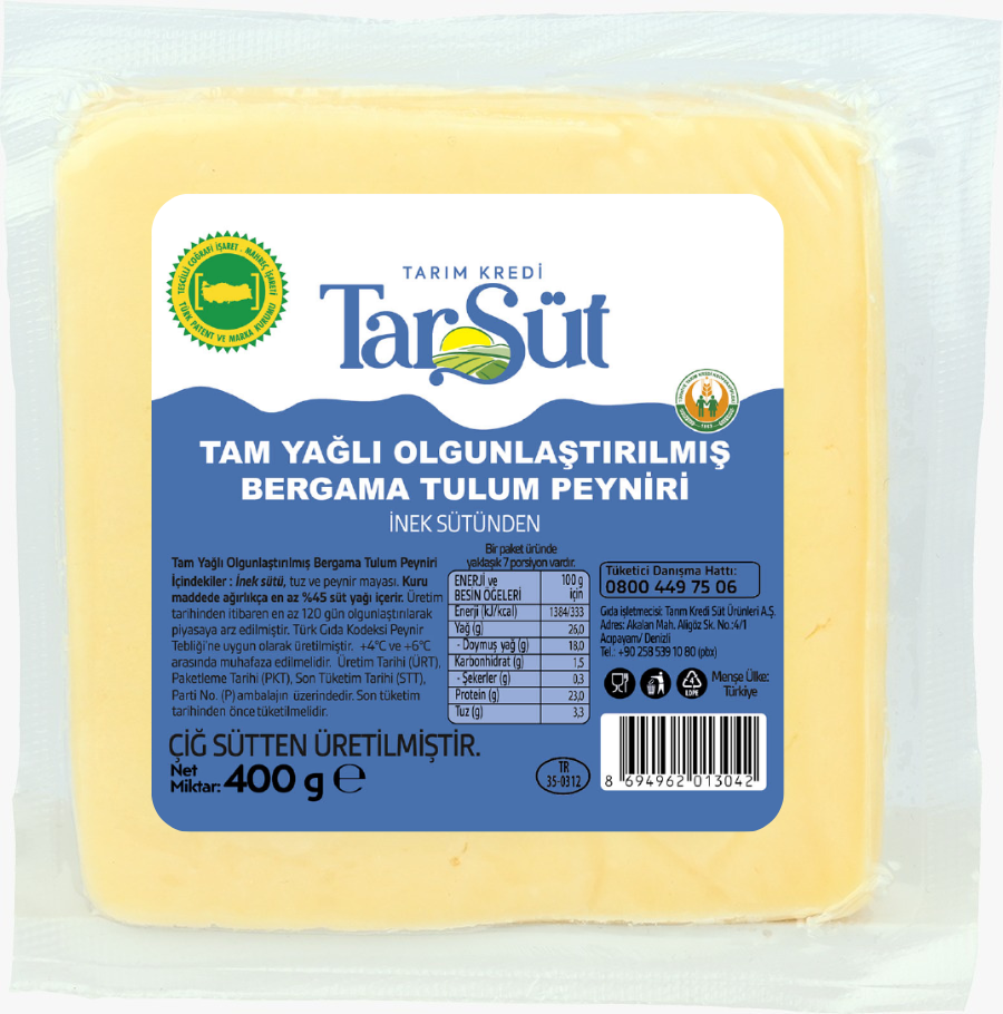 TARSÜT BERGAMA TULUM PEYNİRİ