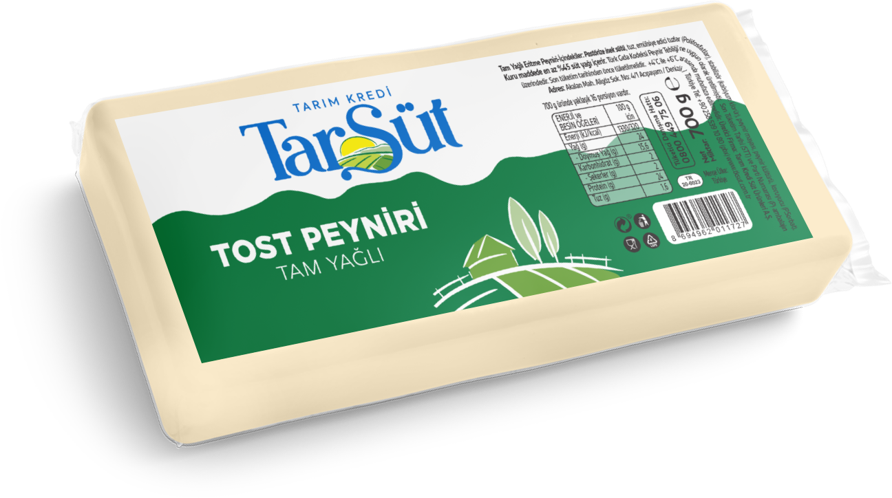 TARSÜT TAM YAĞLI TOST PEYNİRİ
