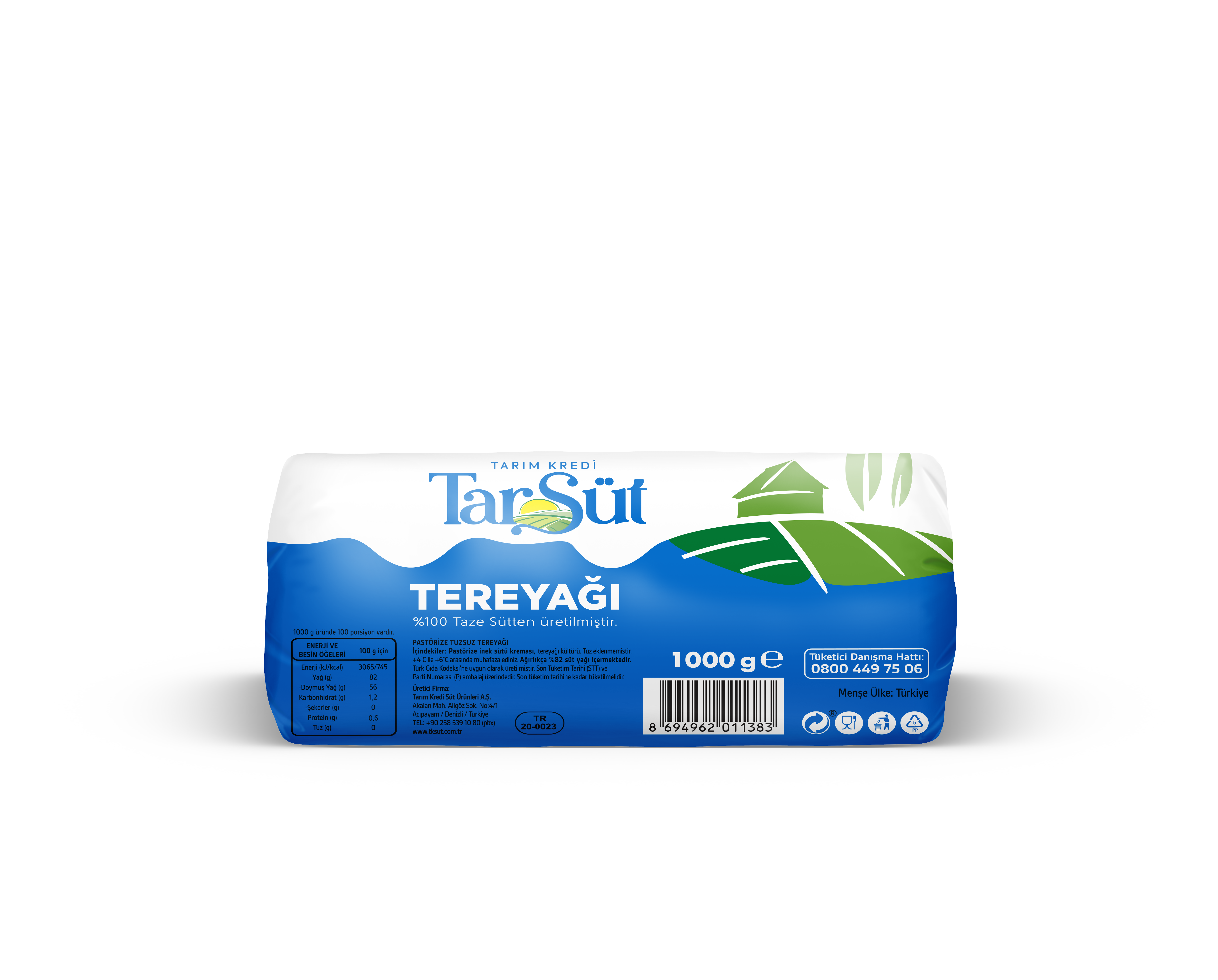 TARSÜT TEREYAĞ 1000g