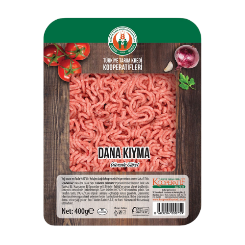 TK %20 YAĞLI DANA KIYMA MAP TABAK