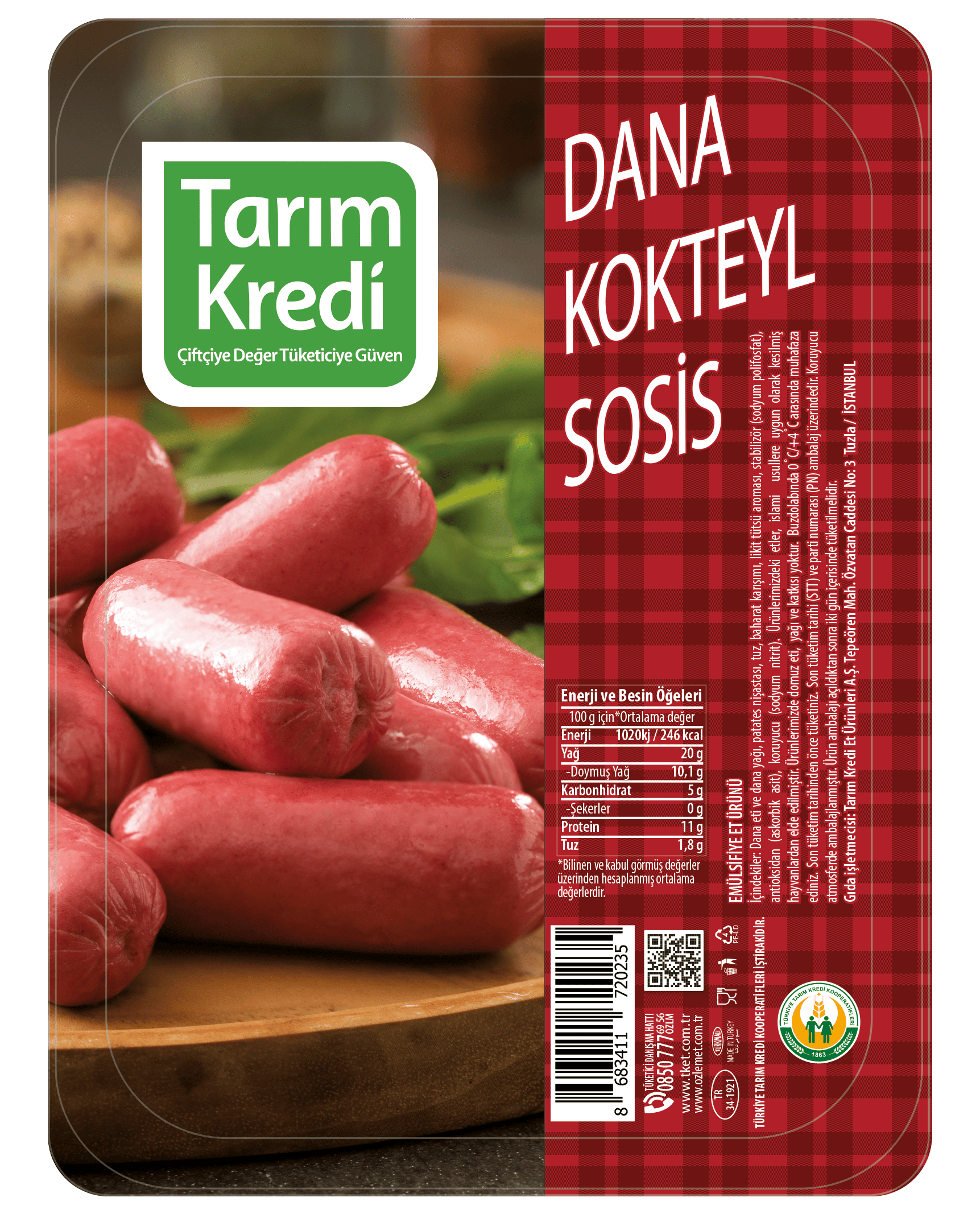 TK DANA KOKTEYL SOSİS