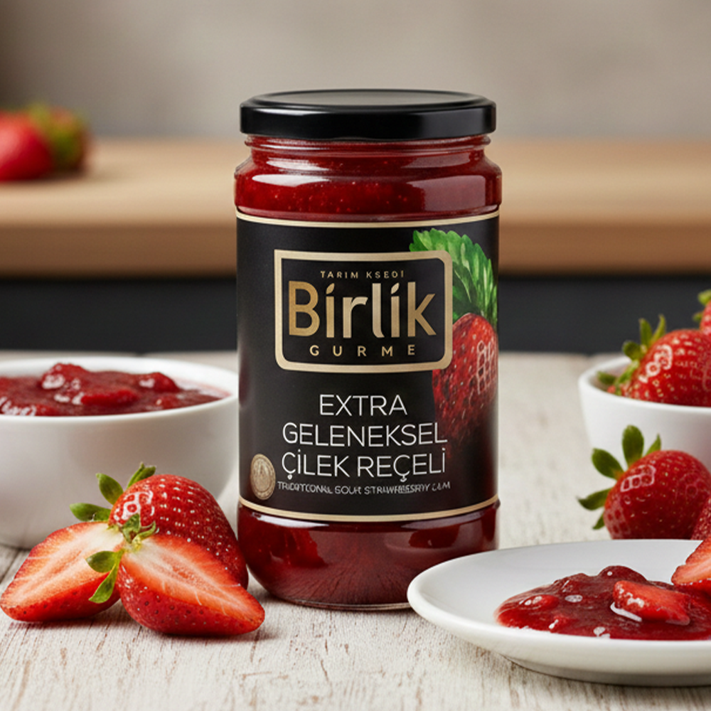 TK EXTRA GELENEKSEL ÇİLEK REÇELİ