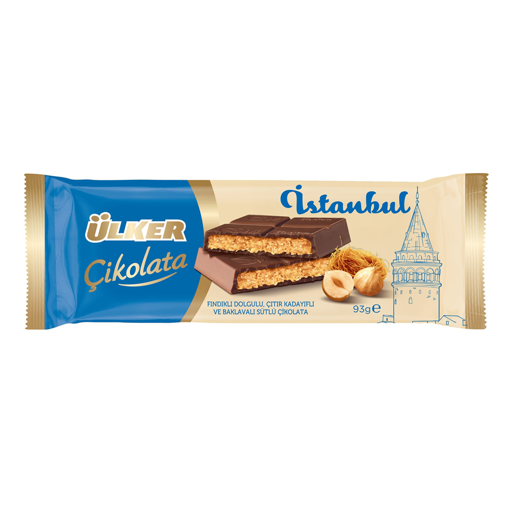 ÜLKER ÇİK. İSTANBUL FINDIKLI &amp;ÇITIR KADAYIFLI 93 G