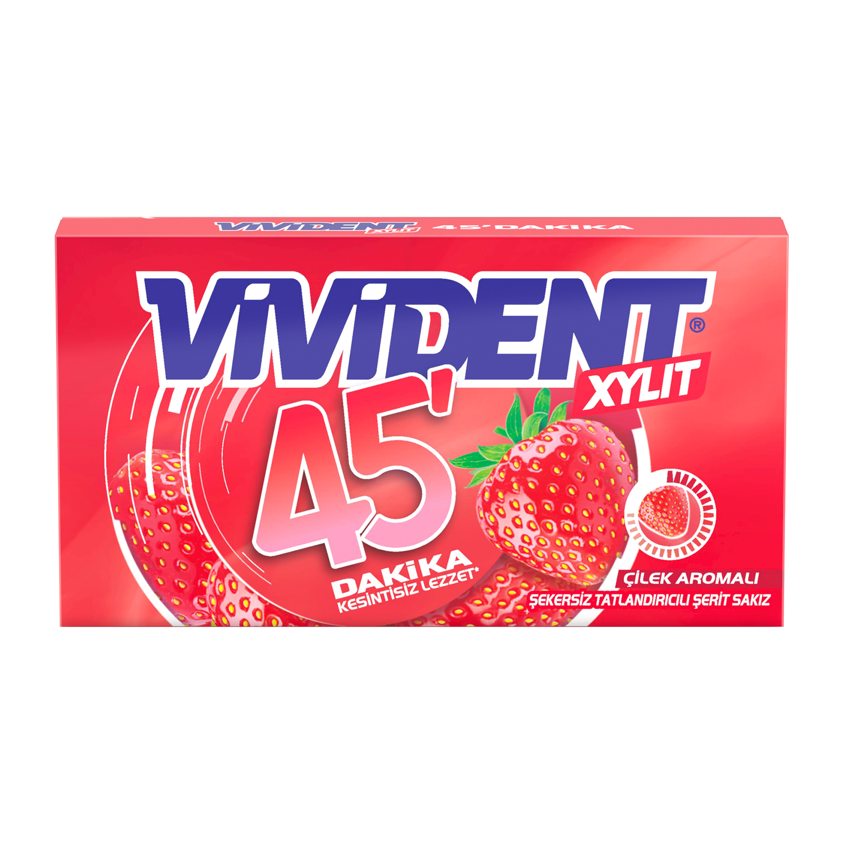 VIVIDENT 45 DAKİKA CÜZDAN ÇİLEK
